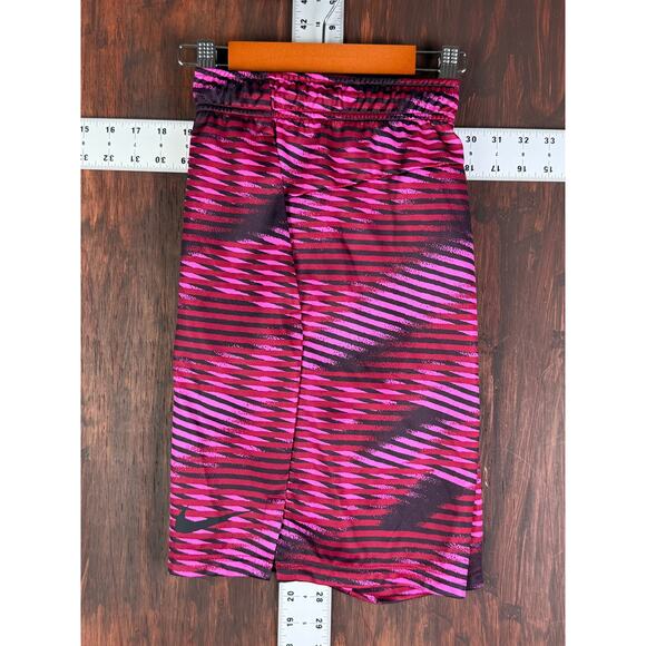 Nike Plus Dry 5.0 Training Shorts Activewear AOP CJ2013 Pink Black Mens Large - Picture 1 of 7